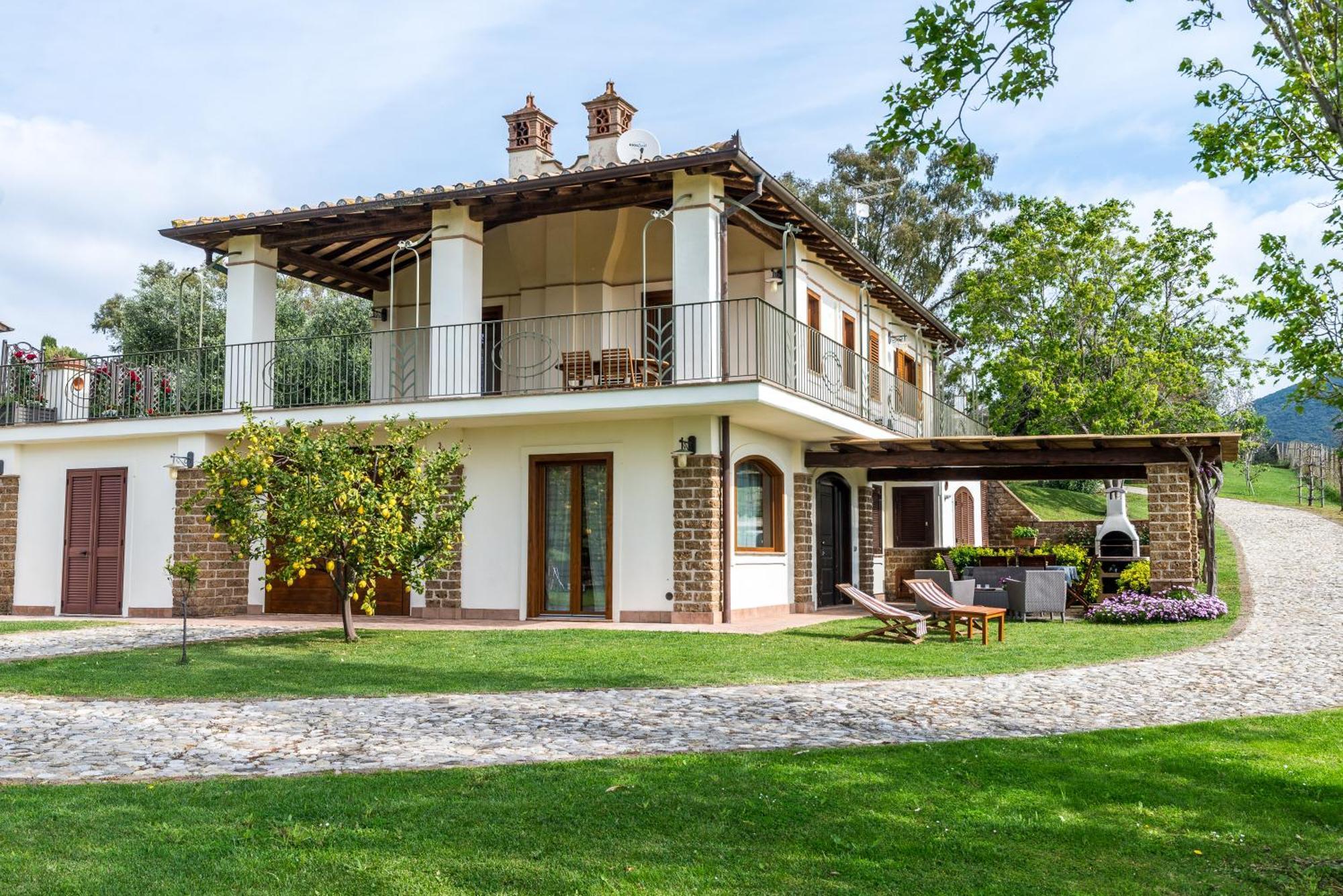 Villa Gli Eucalipti Cerveteri Exteriér fotografie