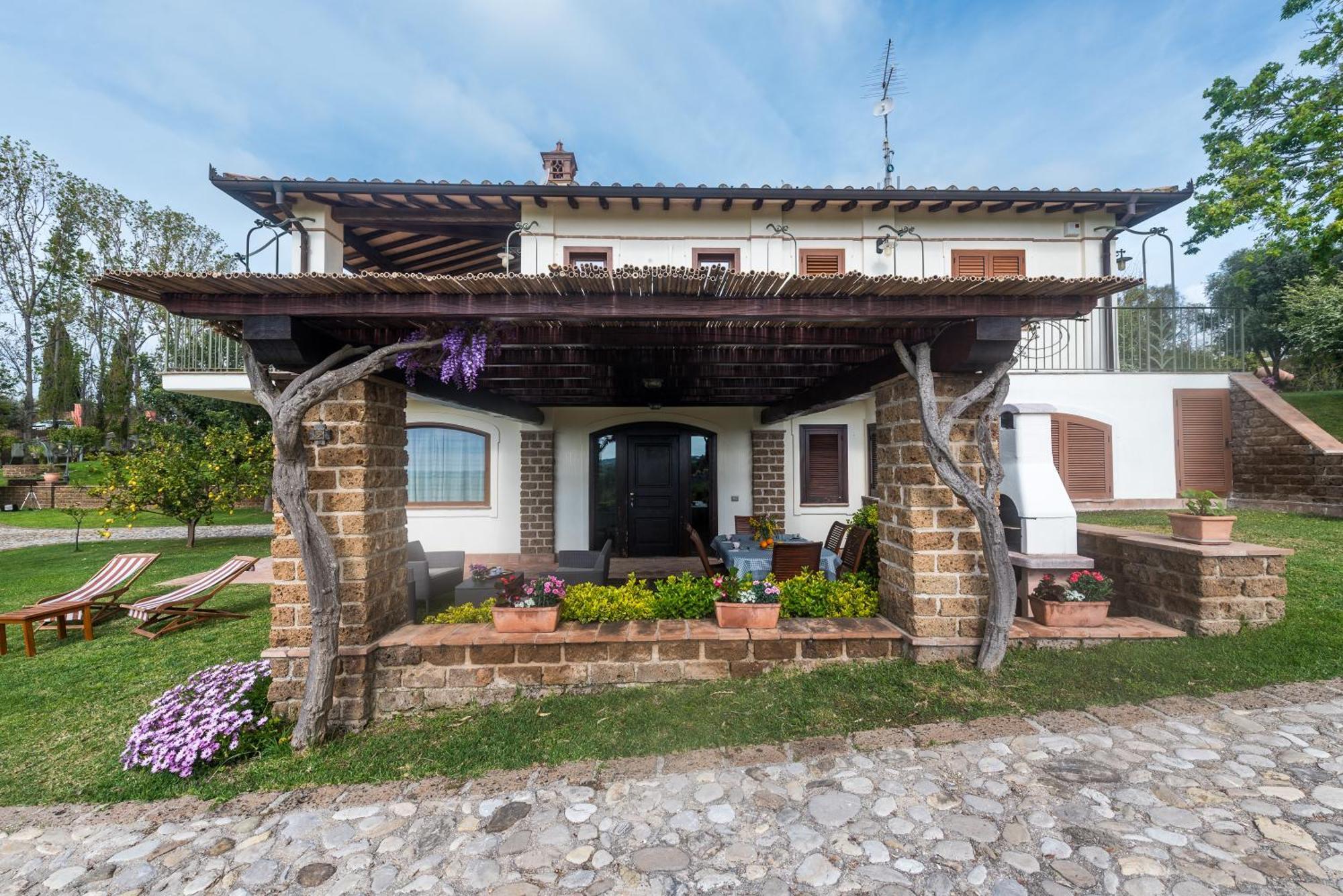Villa Gli Eucalipti Cerveteri Pokoj fotografie