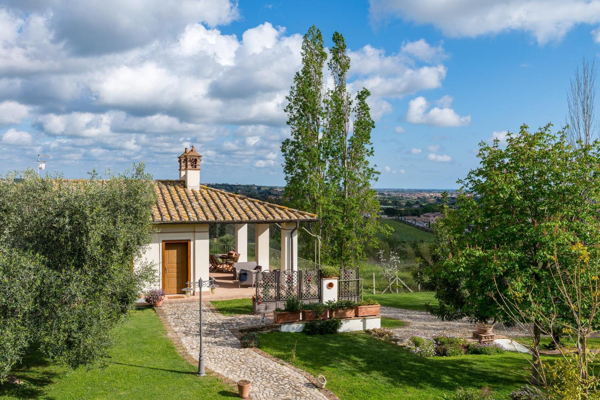 Villa Gli Eucalipti Cerveteri Pokoj fotografie